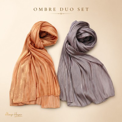 Semari Silk Hijab – 2 Pcs Combo