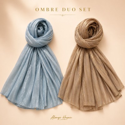 Semari Silk Hijab – 2 Pcs Combo