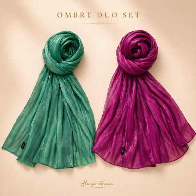 Semari Silk Hijab – 2 Pcs Combo