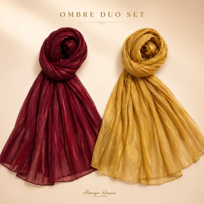 Semari Silk Hijab – 2 Pcs Combo