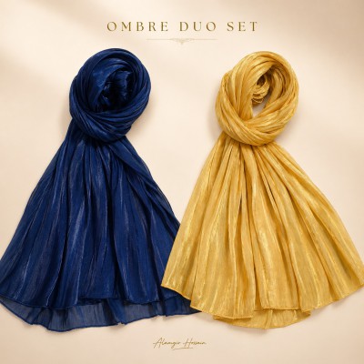 Semari Silk Hijab – 2 Pcs Combo