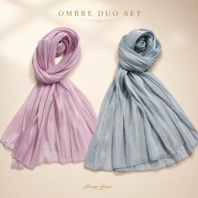 Semari Silk Hijab – 2 Pcs Combo