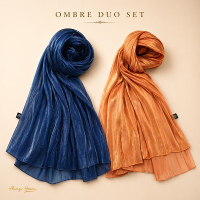 Semari Silk Hijab – 2 Pcs Combo